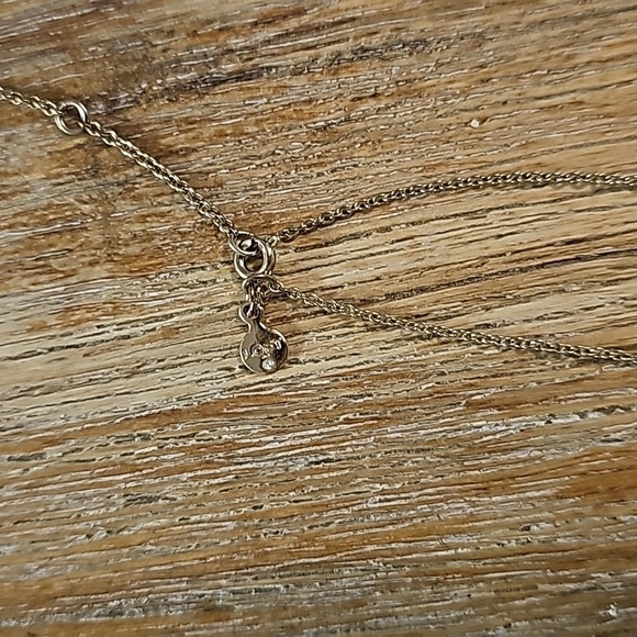 Loft Silver tone Necklace with Chunky Colorful Pronged Gemstones - Picture 4 of 5